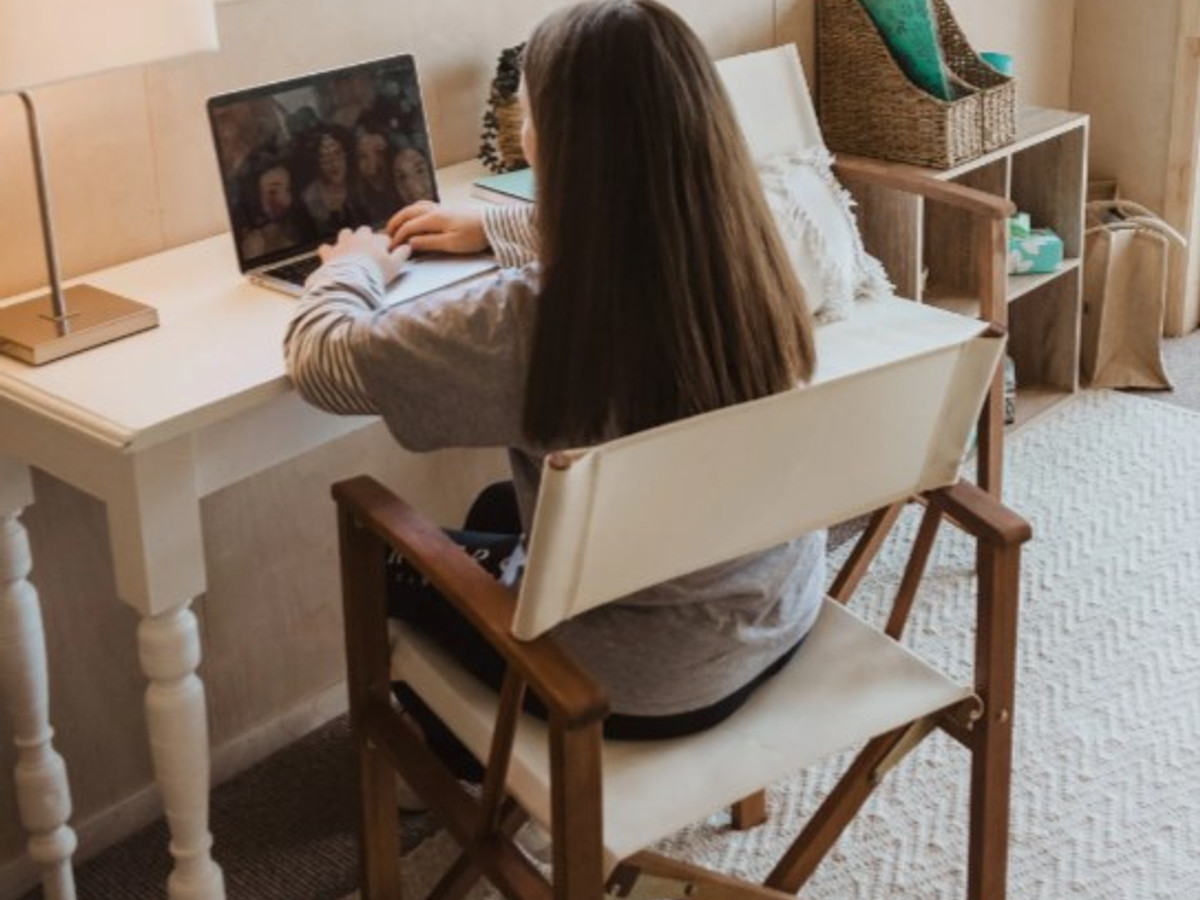 Large+ cabin desk workspace with natural light